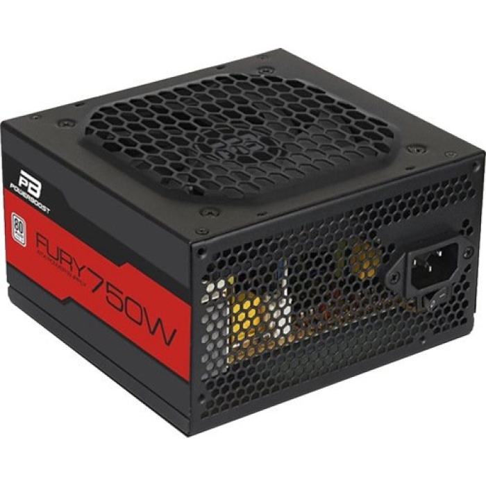 POWER BOOST FURY 750W 80+ 120mm Fanlı PSU