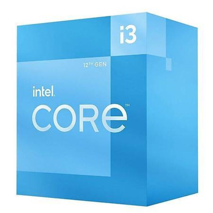 Intel Core i3 12100F 4.3GHz 12MB Önbellek 4 Çekirdek Soket 1700 10nm İşlemci