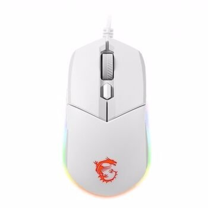 MSI Clutch GM11 RGB Beyaz Kablolu Gaming Mouse