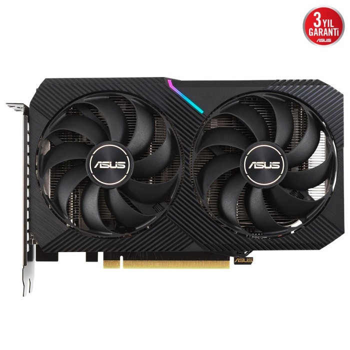 ASUS Dual GeForce RTX 3050 OC Edition 8GB GDDR6 128 Bit RGB LHR Ekran Kartı