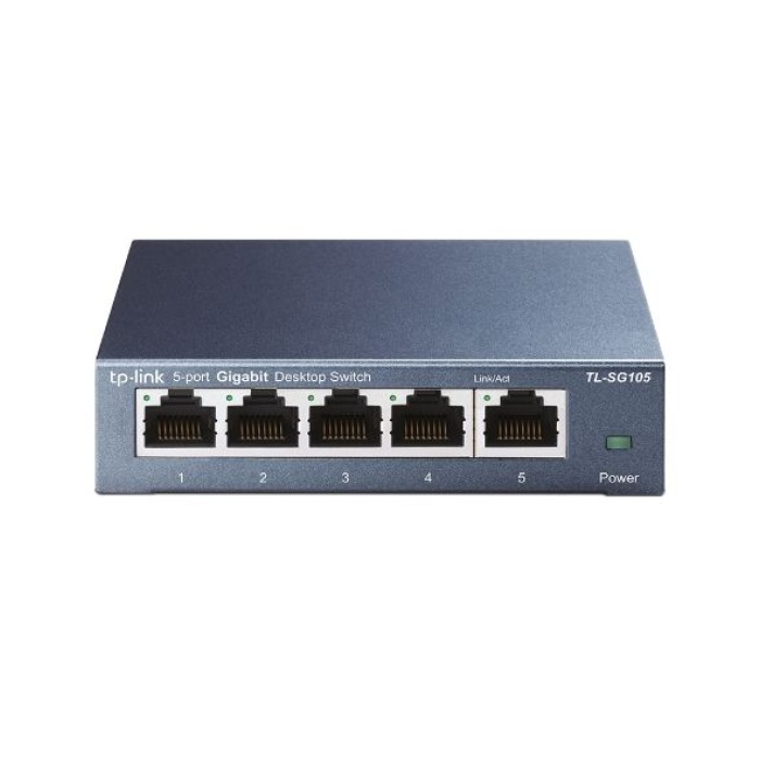 TP-LINK TL-SG105 5-Port 10/100/1000Mbps Masaüstü Switch