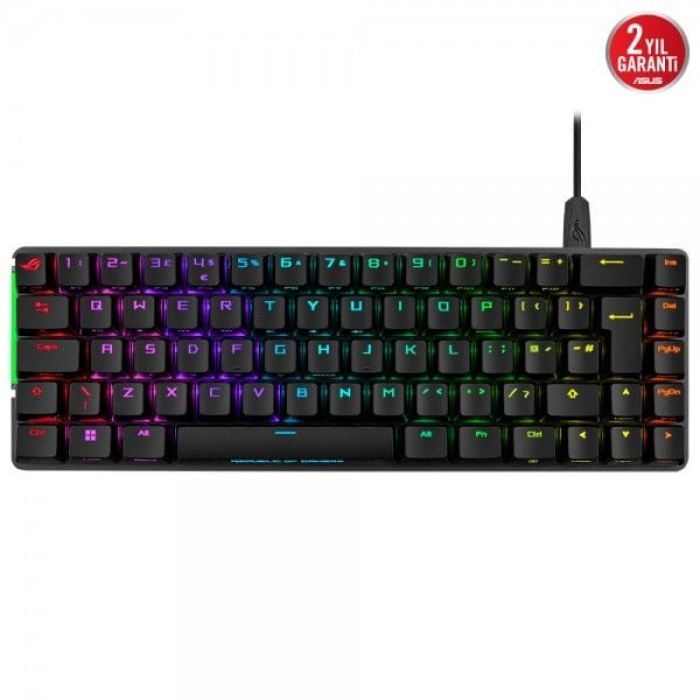 ASUS ROG Falchion Ace ROG NX Switch Kablolu RGB Siyah Mekanik Oyuncu Klavyesi