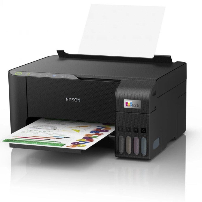 Epson L3250 Wi-Fi Tarayıcı + Yazıcı + Fotokopi Renkli Çok Fonksiyonlu Tanklı Yazıcı (Orjinal Mürekkepli)