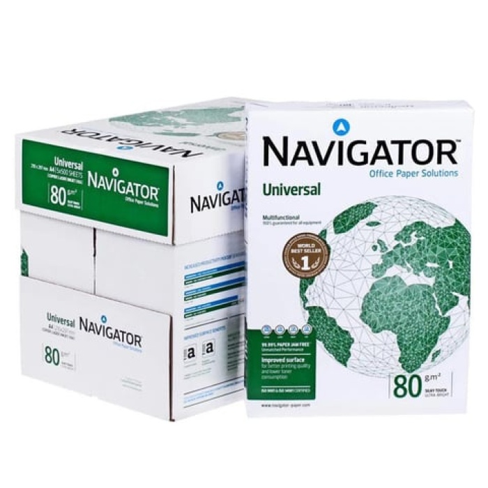 Navigator A4 Fotokopi Kağıdı 80 gr (5li Paket / 1 Koli)