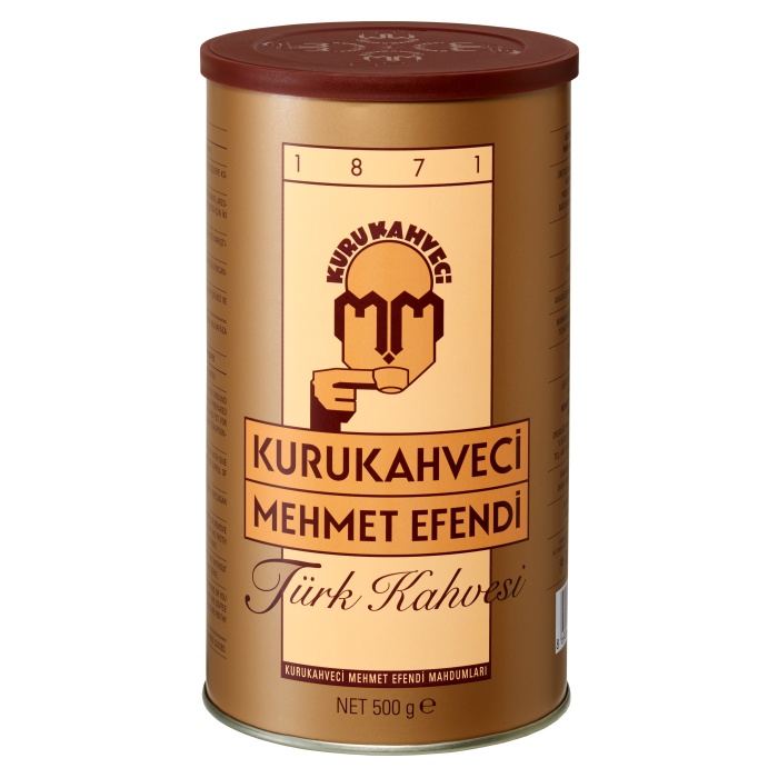 Kuru Kahveci Mehmet Efendi Kahve 500 Gr Teneke Kutu