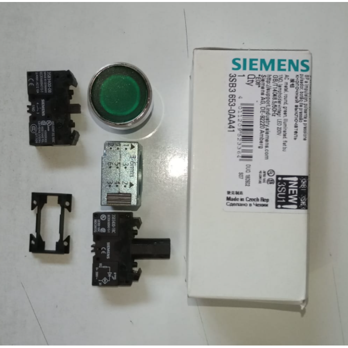 Komple Işıklı  LED’li Buton