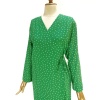Yeşil Puantiyeli Namaz Elbisesi