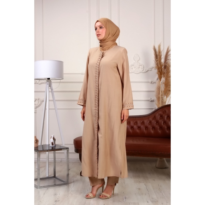 Ferace Pantolonlu Takım 2li - 0029