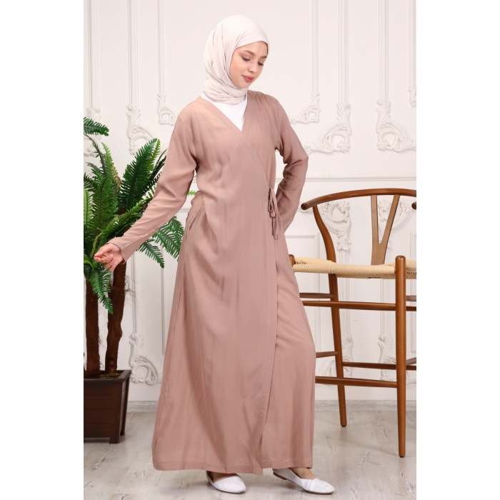 Yandan Bağlamalı Namaz Elbisesi N210