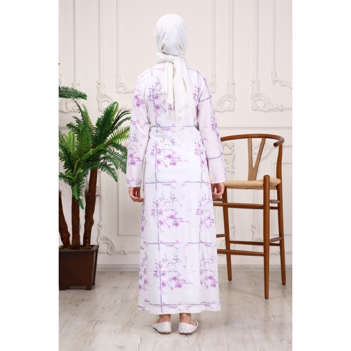 Yandan Bağlamalı Namaz Elbisesi N209