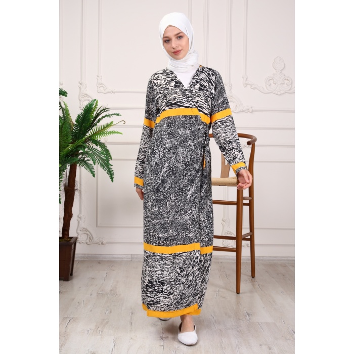 Yandan Bağlamalı Namaz Elbisesi N209
