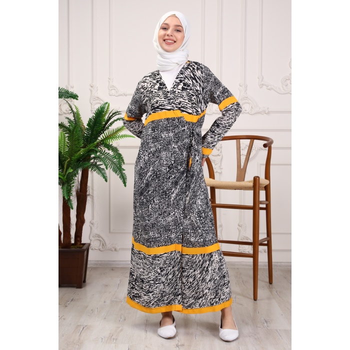 Yandan Bağlamalı Namaz Elbisesi N209