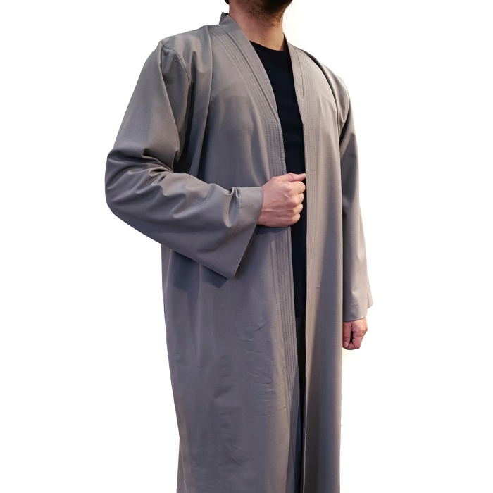 Namaz Cübbesi Astarsız - Gri