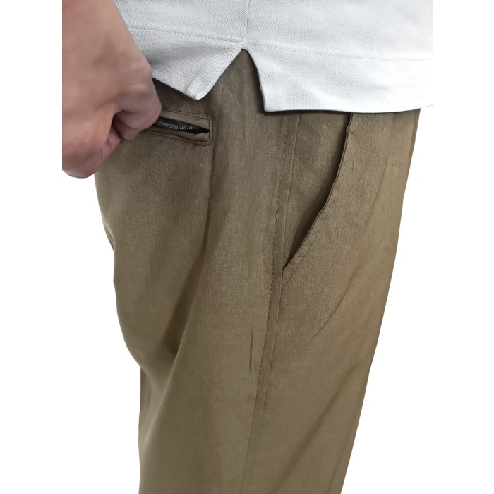 Lastikli Şalvar Pantolon - Yeşil
