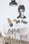 Harry Potter Figürlü Siyah Ahşap Lazer Duvar Dekoru Tablo