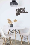 Rock Gitar Figürlü 3D Mdf Tablo Evinize Ofisinize Yeni Tarz Wall