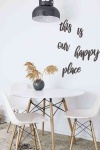 This is our happy place Mdf Tablo Wall Art