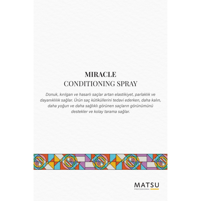 Miracle Biotinli Besleyici Saç Bakım Spreyi 250ml