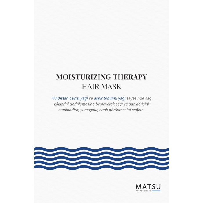 Moisturizing Therapy Kuru Saçlara Özel Yoğun Nem Maskesi 500ml