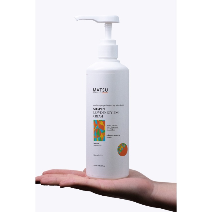 Shape 9 Durulanmayan Şekillendirici Saç Bakım Kremi 500 ml