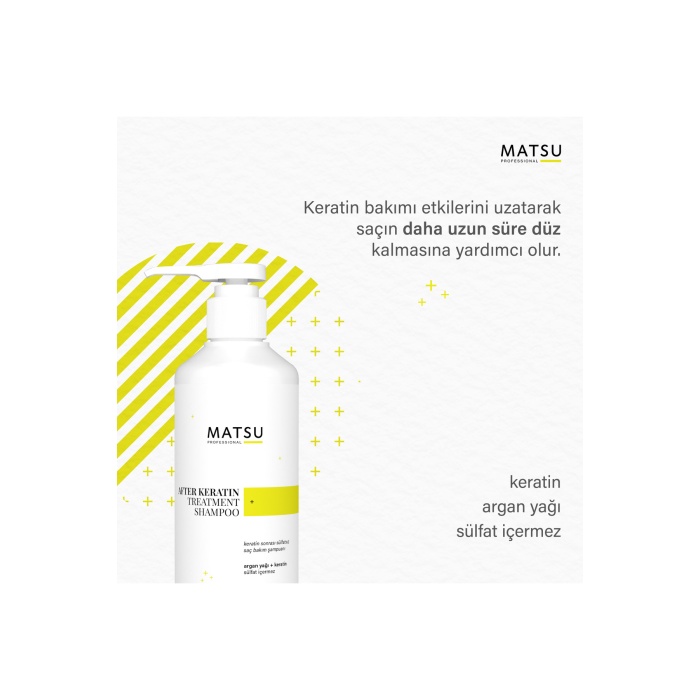 After Keratin Sülfatsız Saç Bakım Şampuanı 500 ml