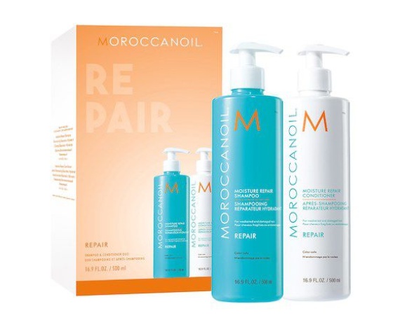 Moroccanoil Onarıcı Nem Veren Saç Bakım Şampuanı 500ml Krem 500ml