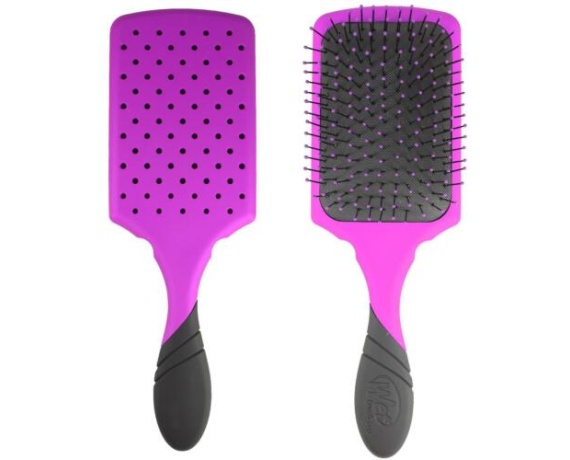 Wet Brush Pro Paddle Dolaşıklık Açıcı Saç Fırçası Mor