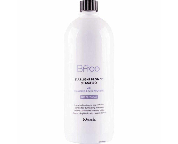 Nook BFree Starlight Blonde Renkli Boyalı Saçlar Şampuanı 1000ml