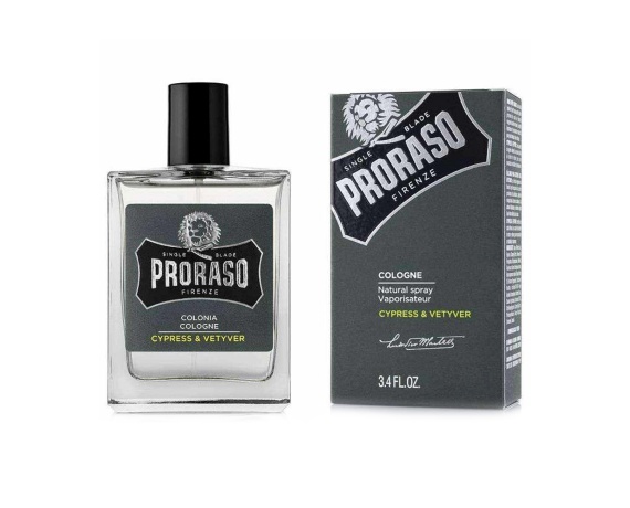 Proraso Eau De Cologne Cypress Vetyver Kolonya 100ml