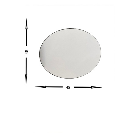 Yuvarlak Üst Tabla  Renk Seçenekli Ayaksız 45x45 cm