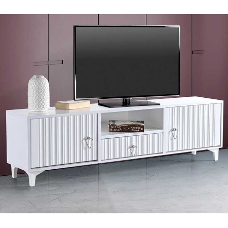 TV Sehpası Pırıltı Renk Seçenekleriyle 140 Cm Genişlik