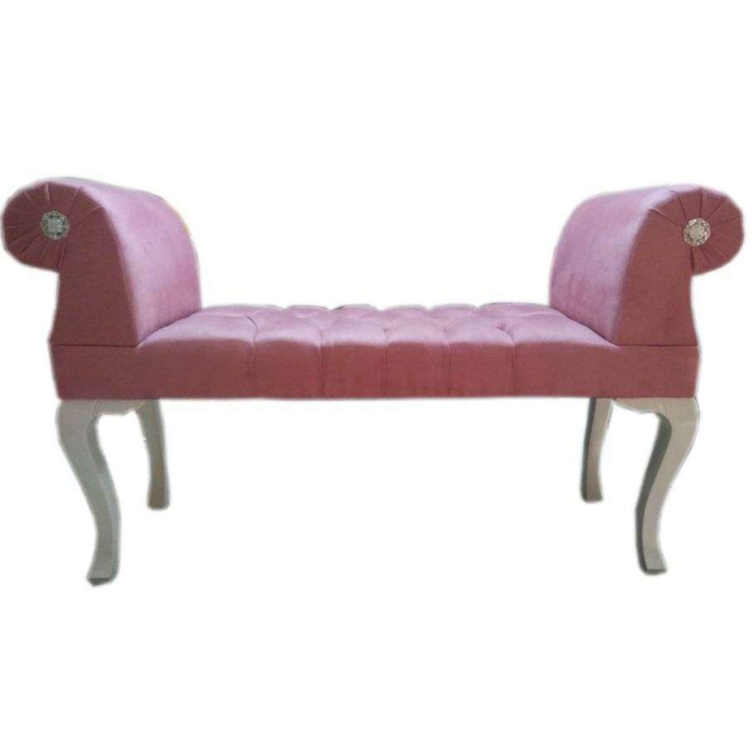 Kollu Hürrem Pembe Bench Oturak