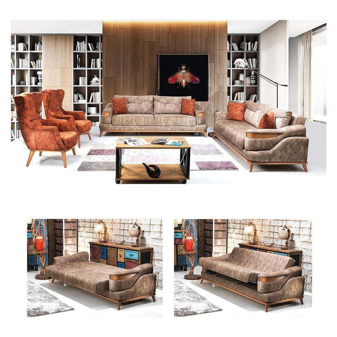 Yataklı Bernita Salon Koltuk Takımı