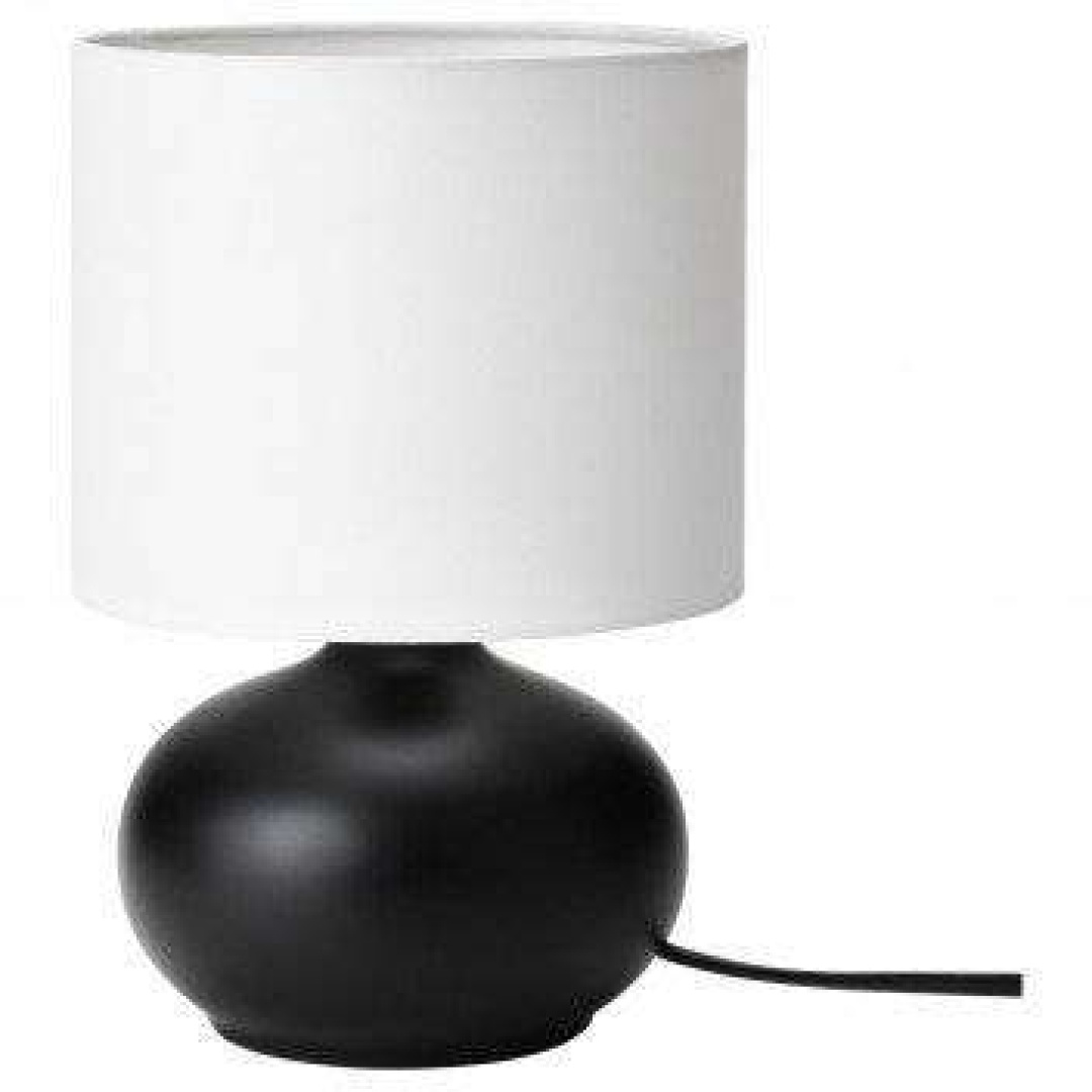 Tvarfot Abajur-Siyah-Beyaz ikea