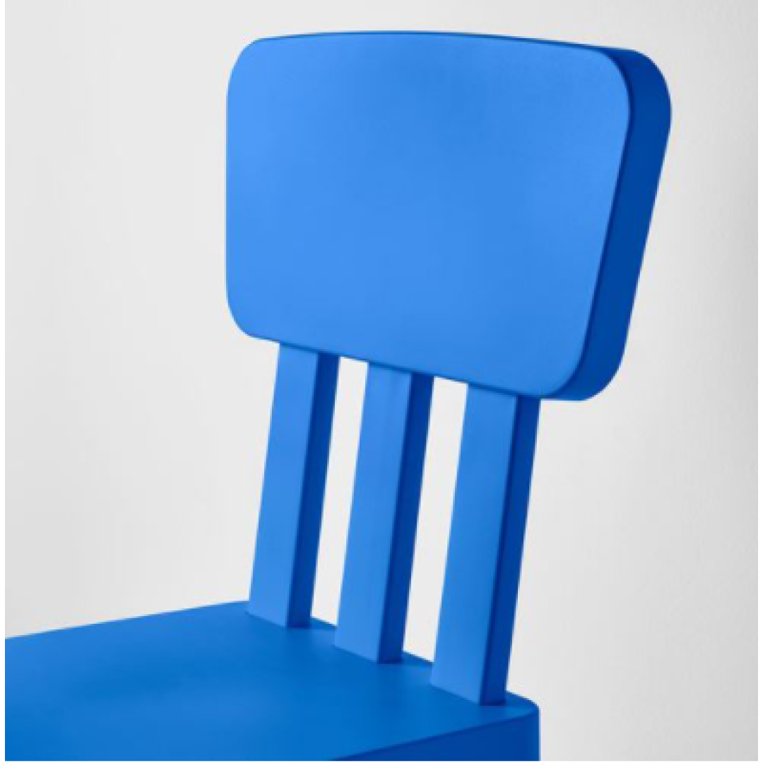 Mammut Sandalye İkea Mavi
