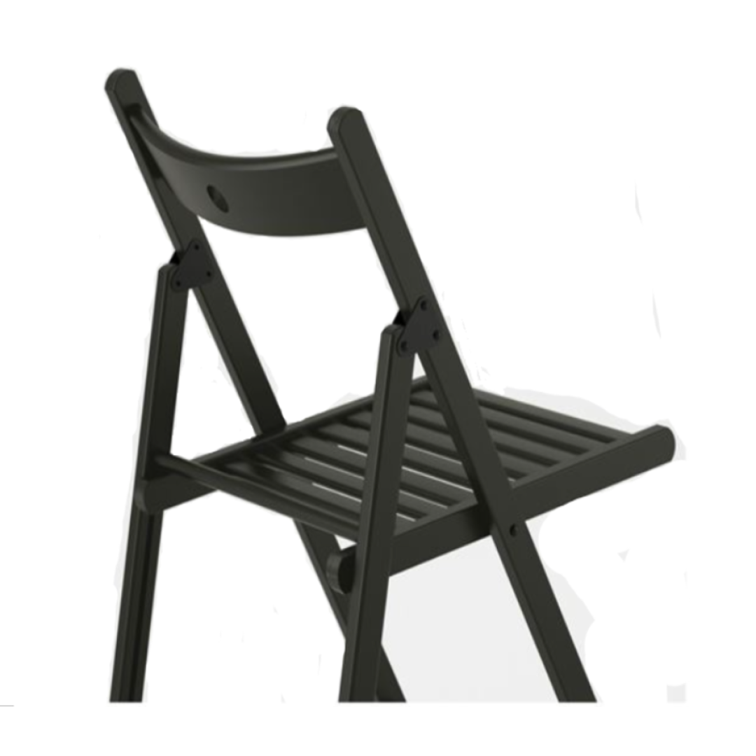 Katlanır Sandalye - Siyah -frösvı