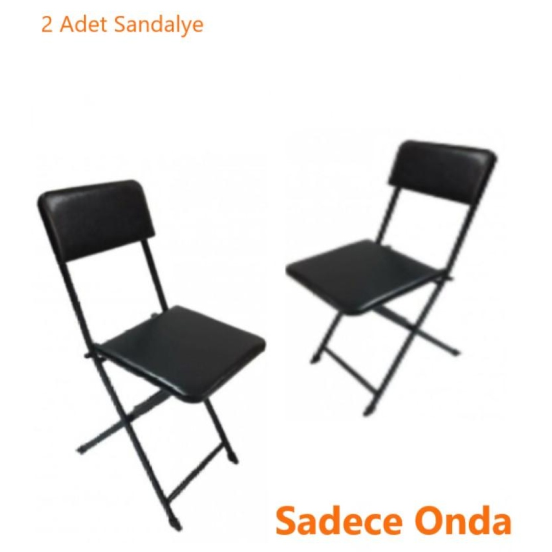 Katlanır Sandalye 2 Adet