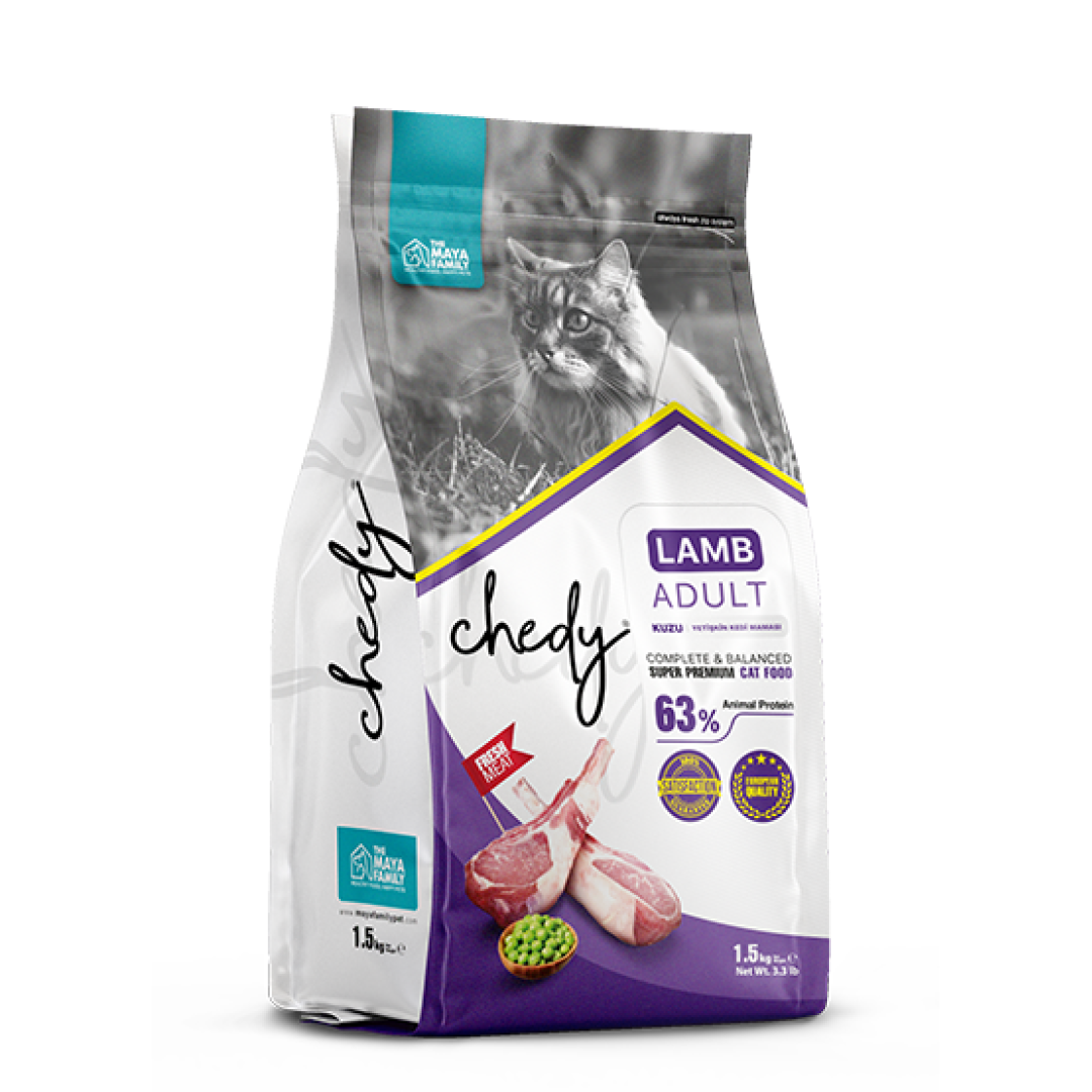 Yetişkin Kedi Maması - Chedy ADULT LAMB