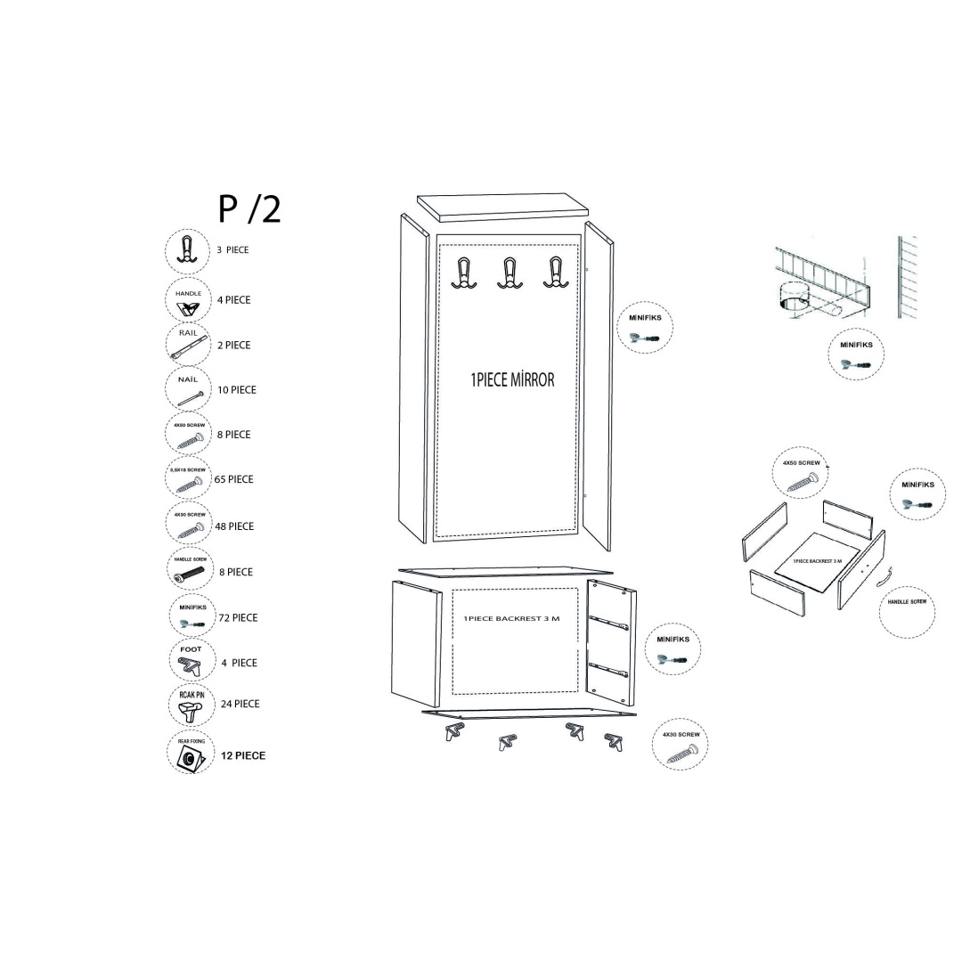 Pier Portmanto - 150 cm