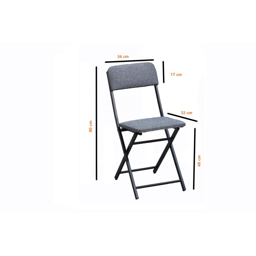 Balkon Mutfak Katlanır  Masası Sandalye 4 Ad