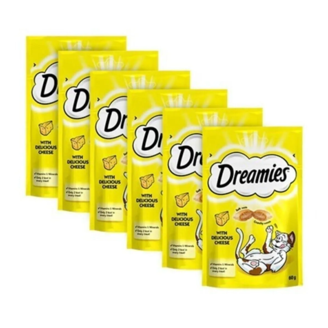 Dreamies Peynirli Kedi Ödülü 60 gr x 6 adet 2 Paket