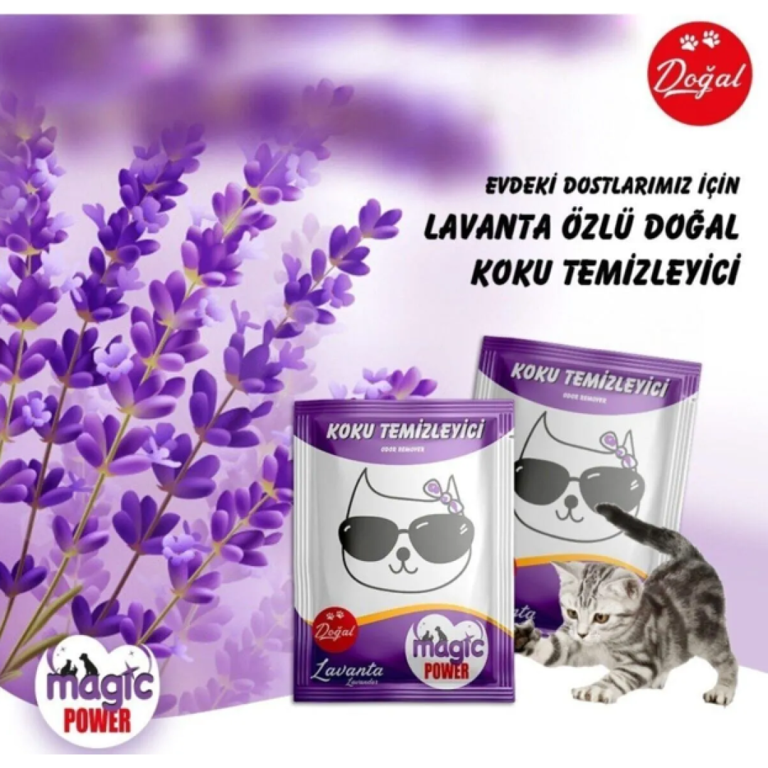 Magic Power Toz Koku Giderici Lavanta 8 Adet