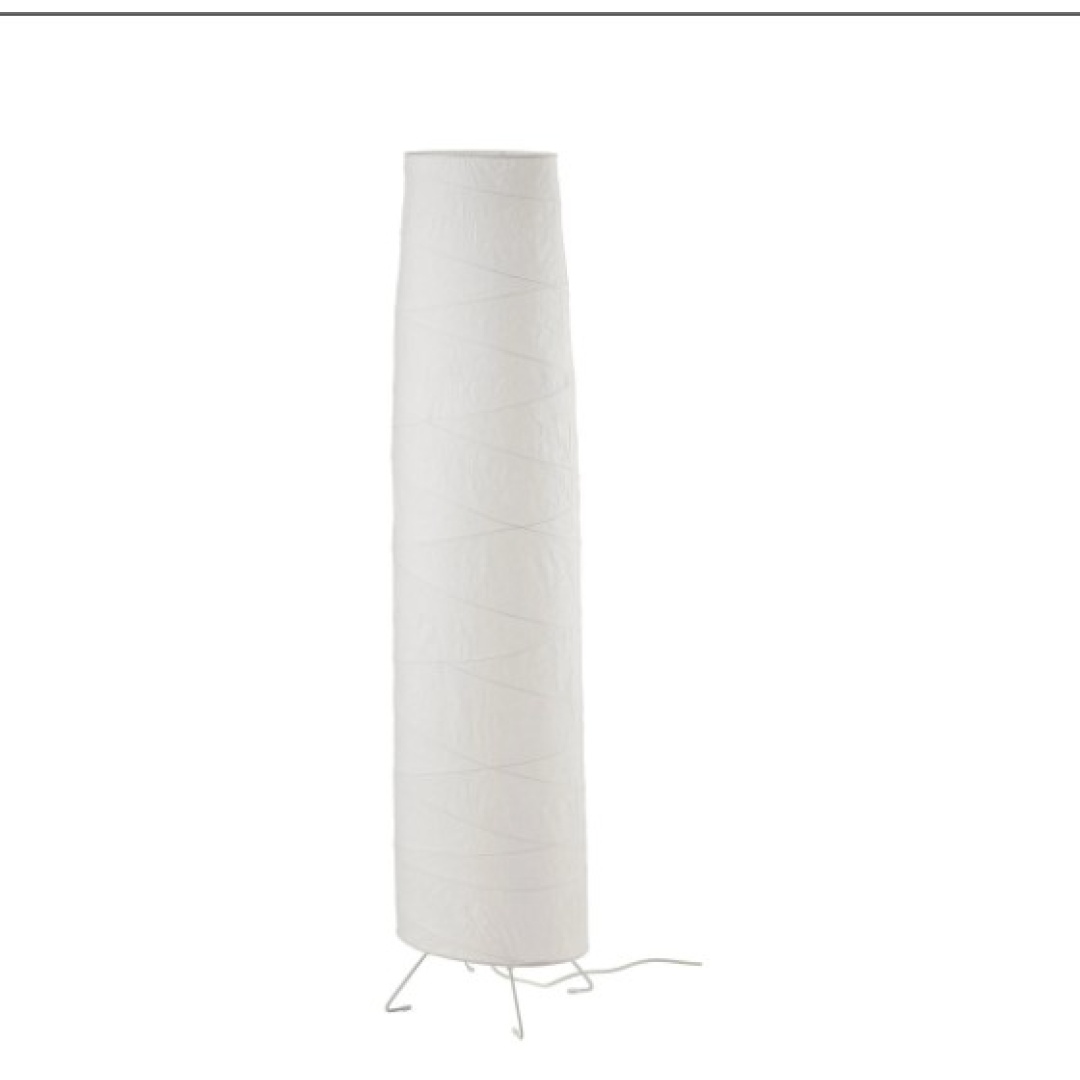 Vickleby Yer Lambası Beyaz - 136 cm -Aydınlatma