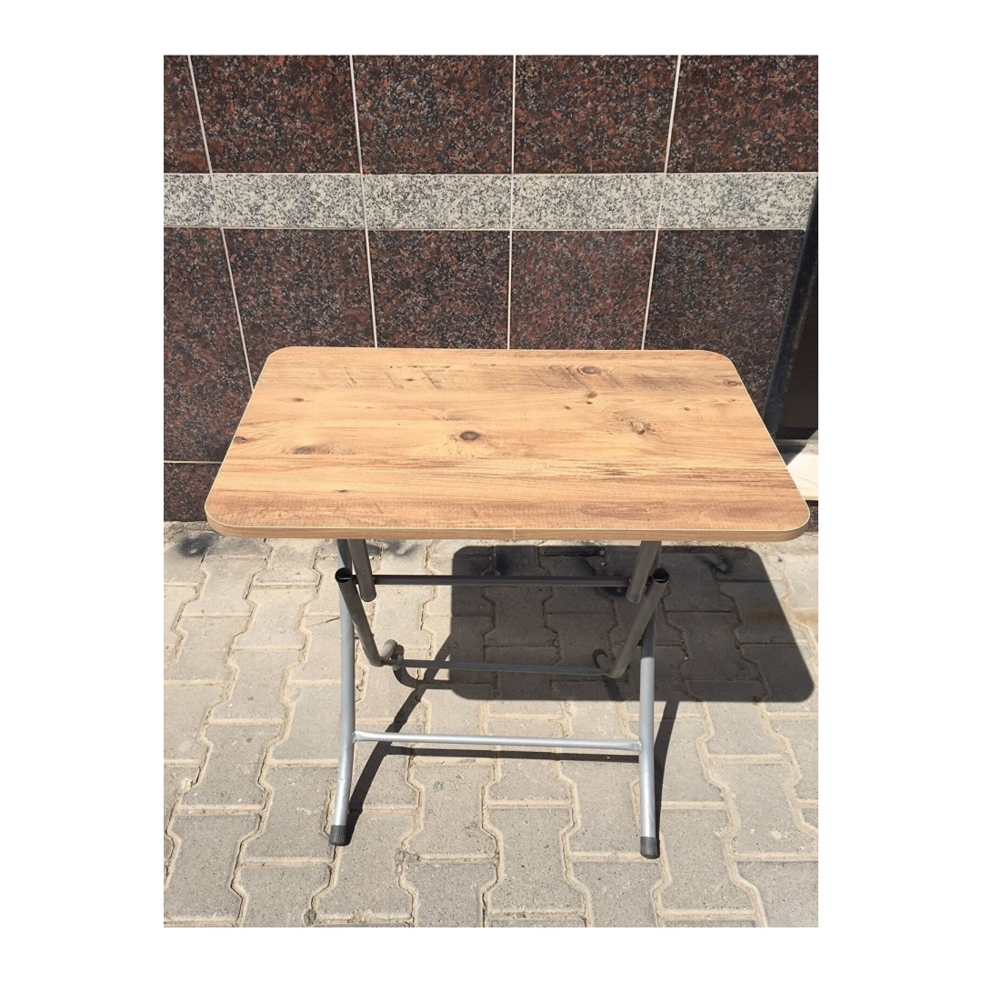 Katlanır Balkon Mutfak Masası Atlantik Çam 60x60 cm Ölçü Seçenekli