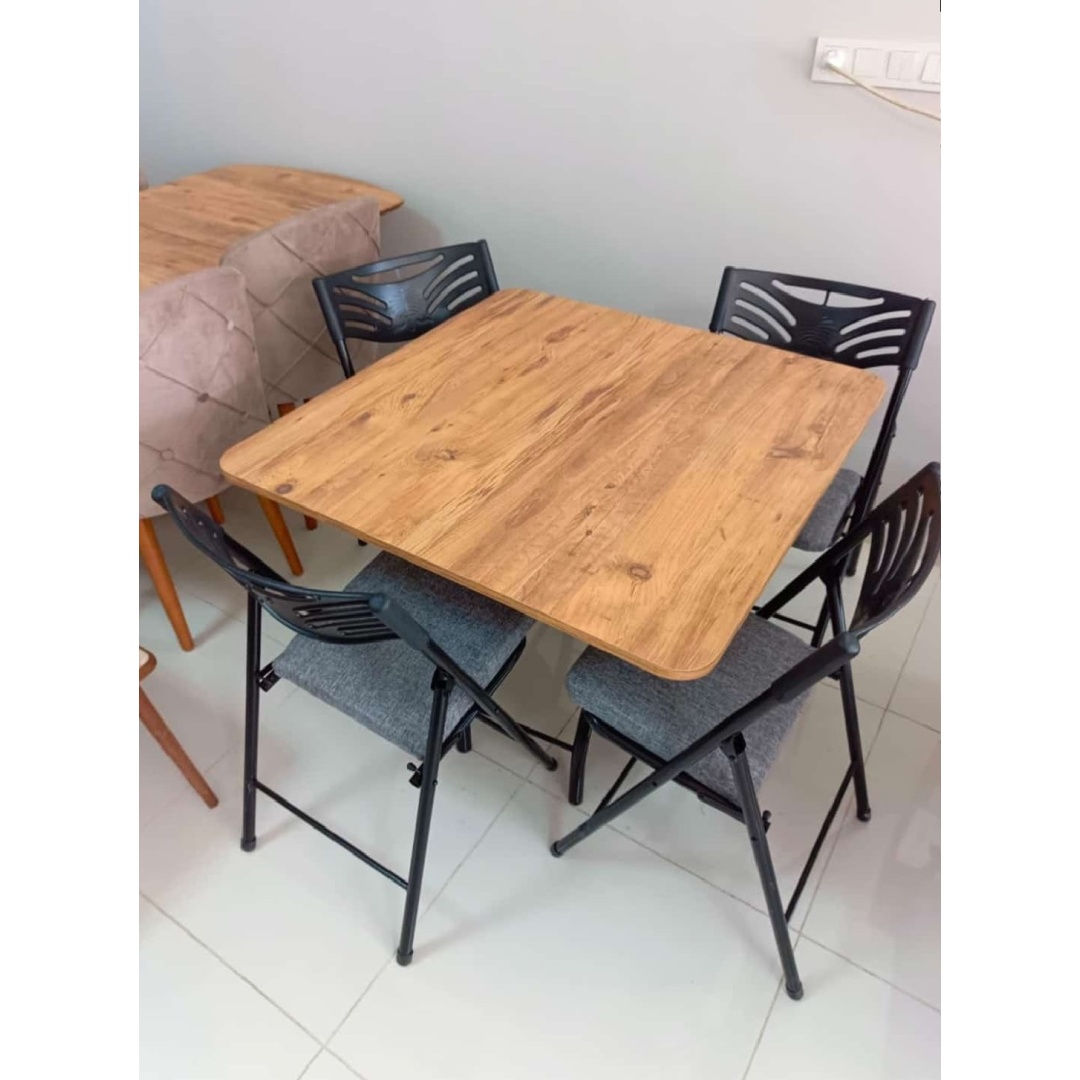 Katlanabilir Mutfak Masa Sandalye Takımı