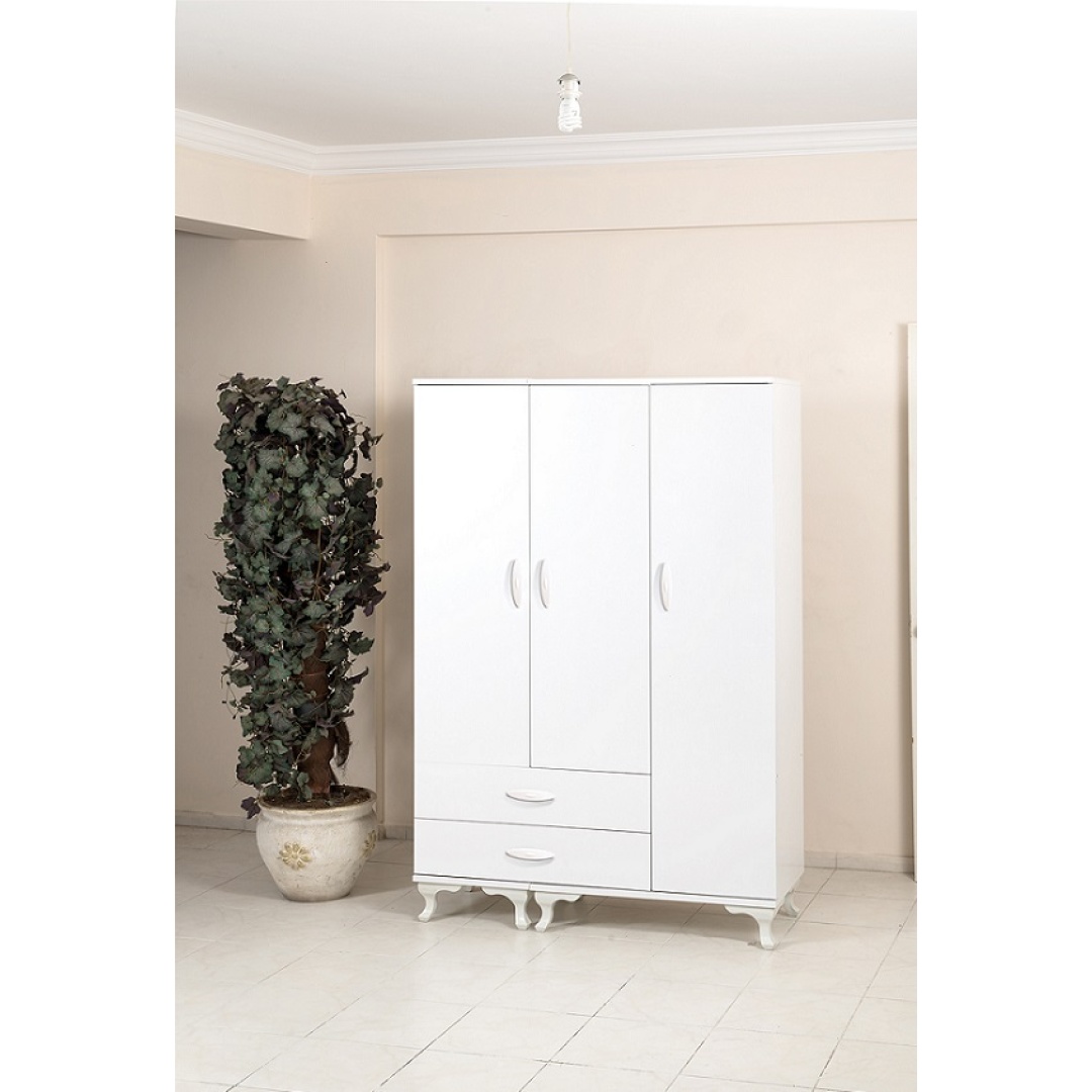 Elbise Dolabı 2 Kapılı Renk Seçenekli 180 Cm