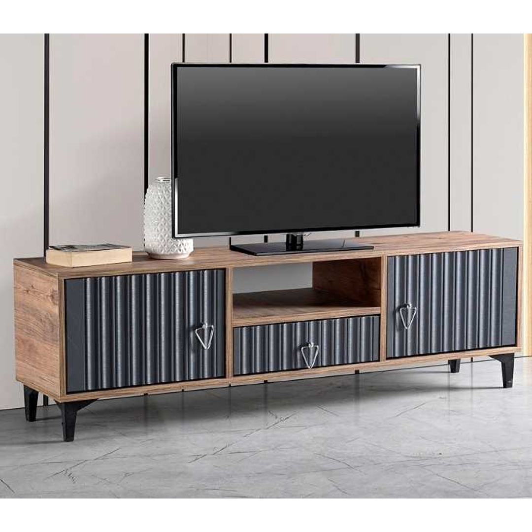 TV Sehpası Pırıltı Renk Seçenekleriyle 140 Cm Genişlik