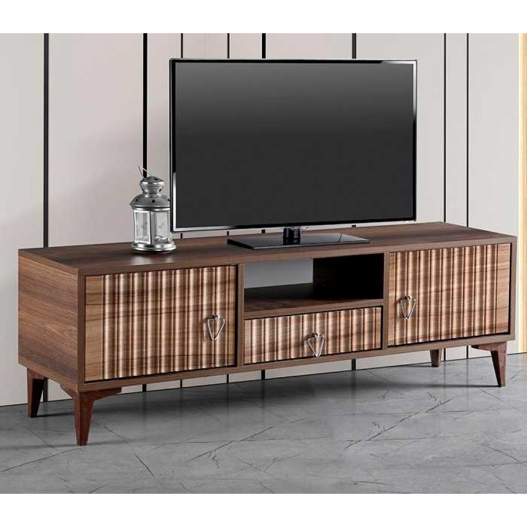 TV Sehpası Pırıltı Renk Seçenekleriyle 140 Cm Genişlik