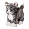 Peluş Kedi-Gri Beyaz