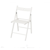 Katlanır Sandalye - Beyaz